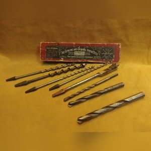 Vintage Genuine And Original Irwin Bits No. 21, 2(#4) Vulcan, Stanley Amco Trupr